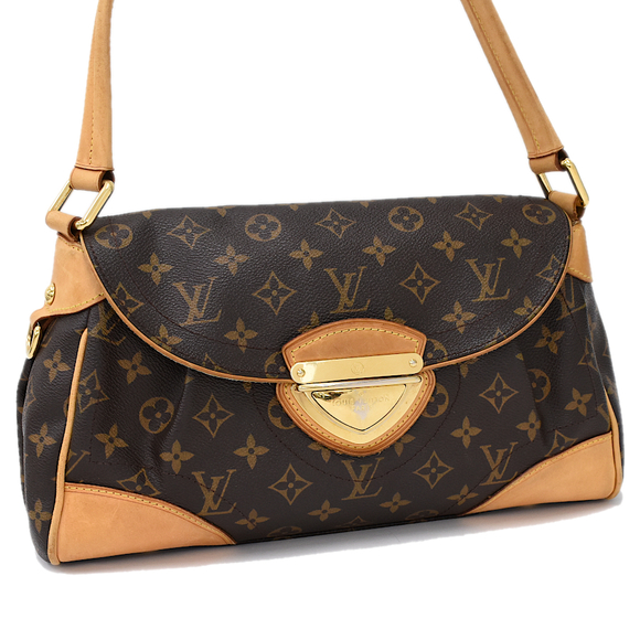 Louis Vuitton Handbags - Louis Vuitton Rivet Tote Handbag Monogram Canvas Brown